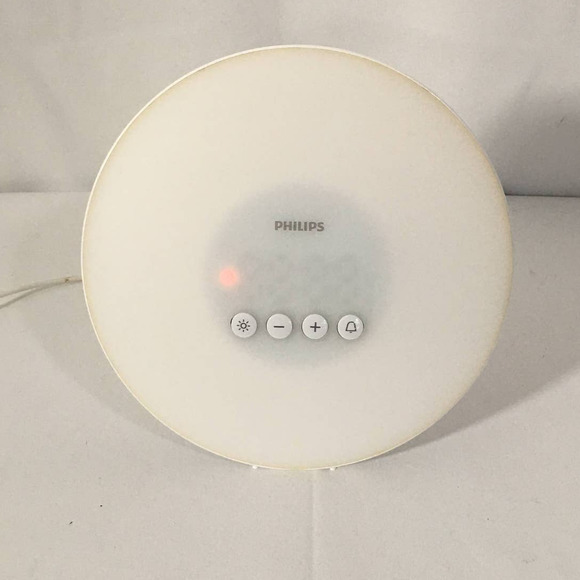 Philips Light Therapy Wake-up Light, Model HF 3500 Bright Yellow Sunrise Alarm - Picture 1 of 6